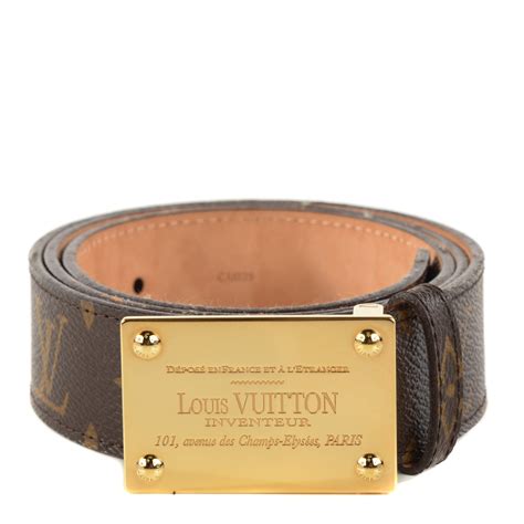 louis vuitton inventeur belt price.